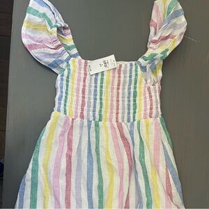 NET Gap Kids Cotton-Linen Dress